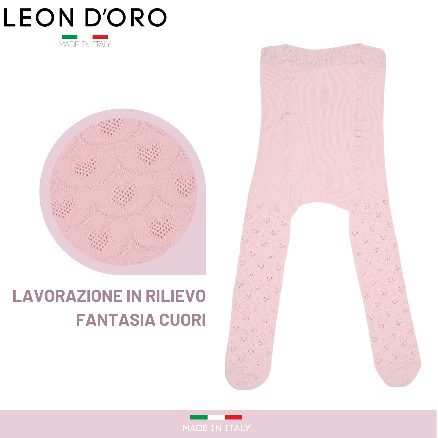 Collant Bambina Neonato Invernali Calzamaglia Bambina Caldo cotone 2 PAIA Made in Italy ASS3