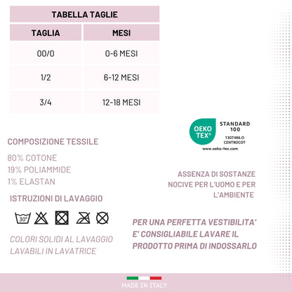 Calzini Bambina Caldo Cotone 6 Paia Gambaletti Neonato 0/6 mesi 6/12 mesi 12/18 mesi Made in Italy ASS2